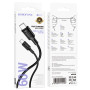 Data Cable Borofone BX111 Feliz Type-C to Type-C 60W 1m