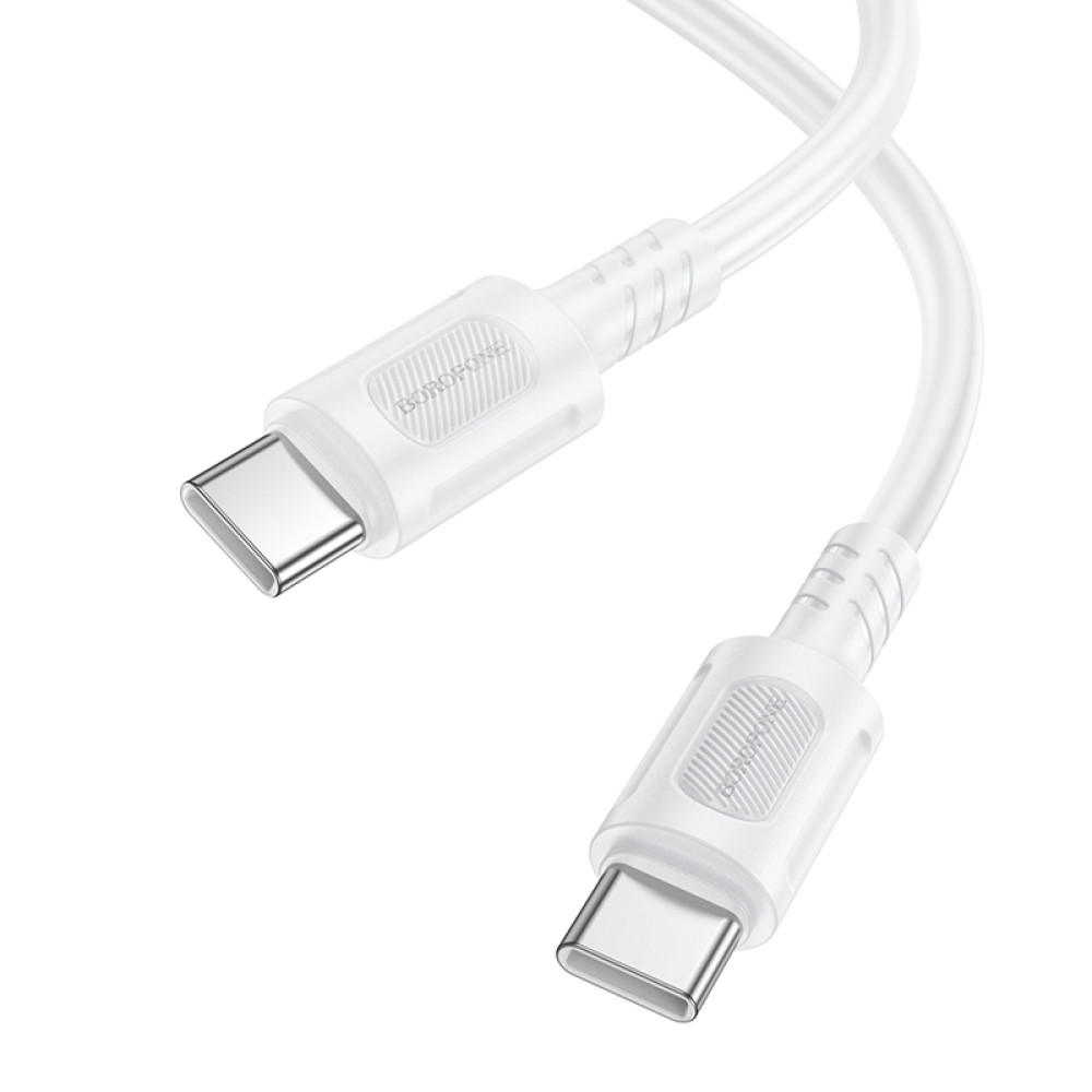 Data Cable Borofone BX111 Feliz Type-C to Type-C 60W 1m