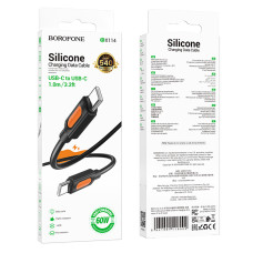 Data Cable Borofone BX114 Structure Type-C to Type-C 60W 1m