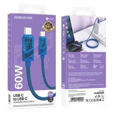 Data Cable Borofone BU42 Octavia Type-C to Type-C 60W 1.2m