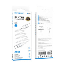 Data Cable Borofone BX108 Start Type-C to Type-C 60W 1m
