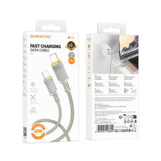 Data Cable Borofone BU56 Succeed Type-C to Type-C 60W 1.2m