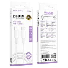 Data Cable Borofone BX117 Source Type-C to Type-C 60W 1m