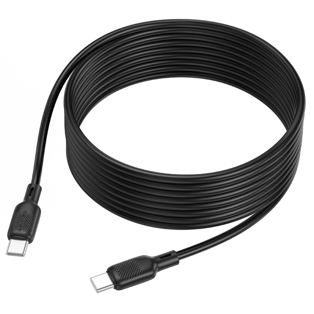 Data Cable Borofone BX113 Lenny Type-C to Type-C 60W 3m