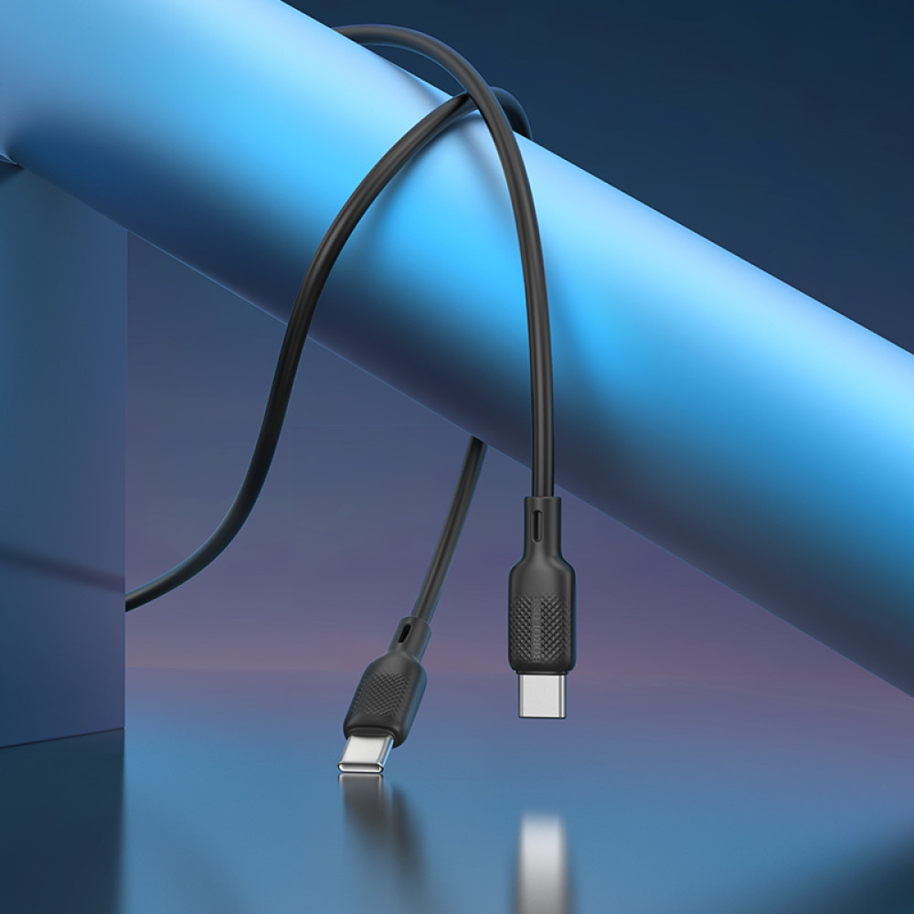 Data Cable Borofone BX113 Lenny Type-C to Type-C 60W 3m