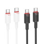 Data Cable Borofone BX110 Beneficio Type-C to Type-C 60W 1m