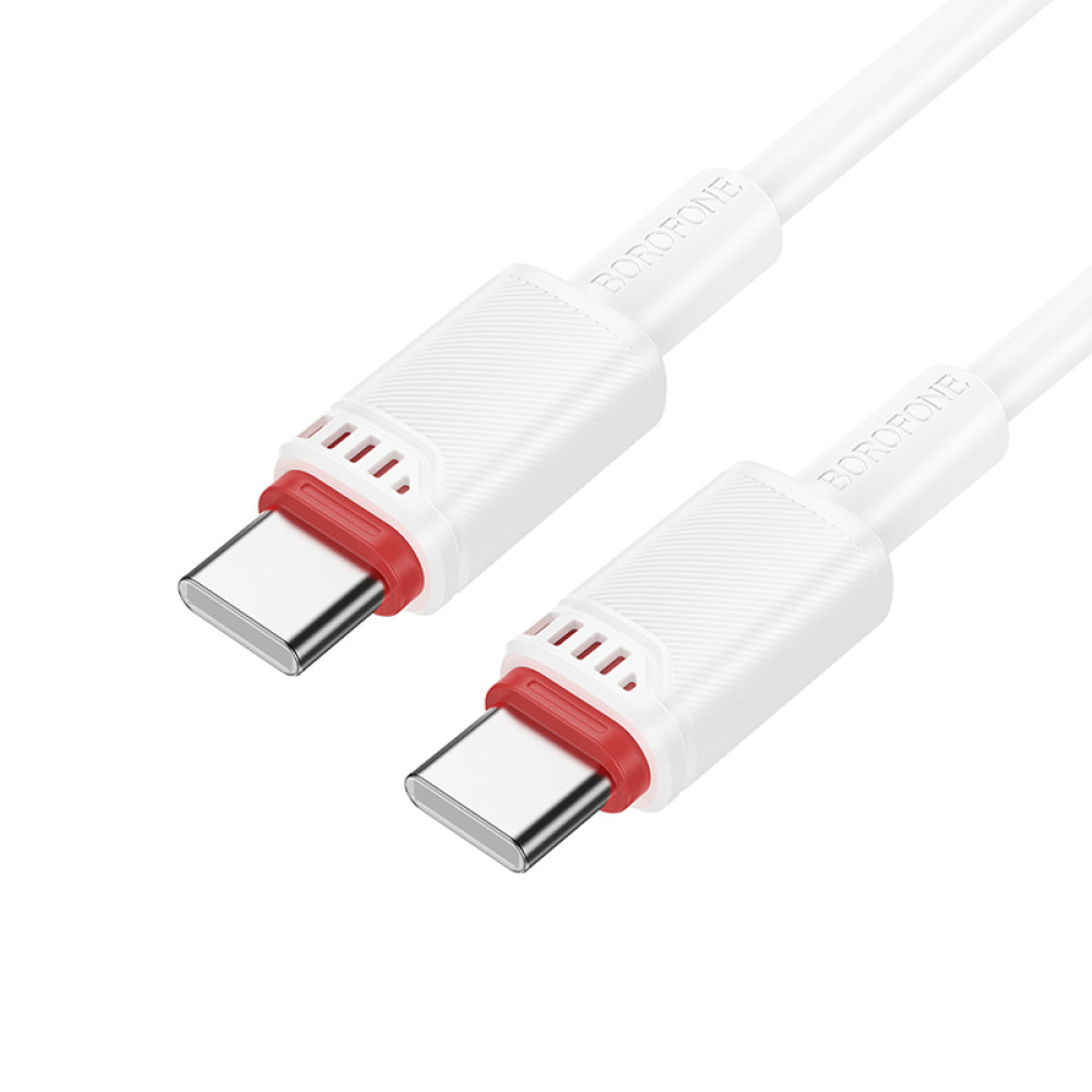 Data Cable Borofone BX110 Beneficio Type-C to Type-C 60W 1m