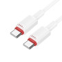 Data Cable Borofone BX110 Beneficio Type-C to Type-C 60W 1m