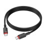 Data Cable Borofone BX110 Beneficio Type-C to Type-C 60W 1m
