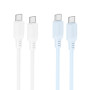 Data Cable Borofone BX115 Lotto Type-C to Type-C 60W 1m