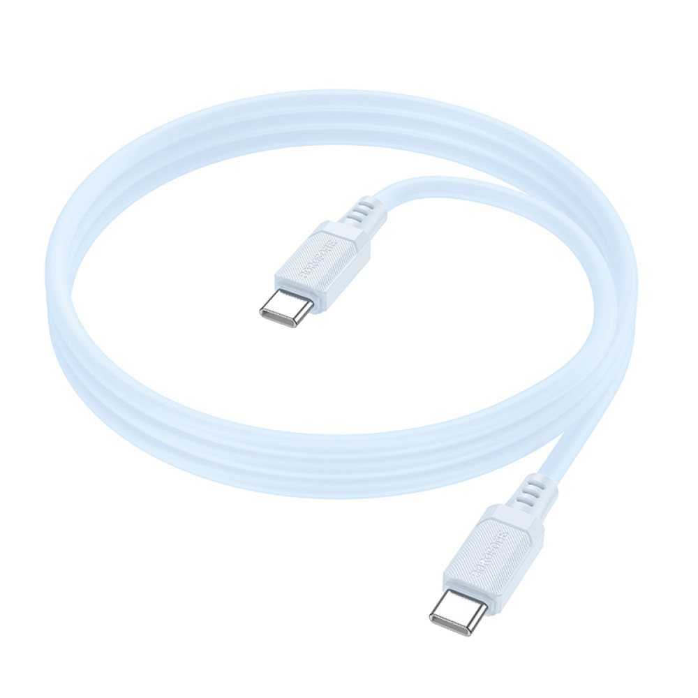 Data Cable Borofone BX115 Lotto Type-C to Type-C 60W 1m