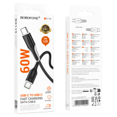 Data Cable Borofone BX119 New Type-C to Type-C 60W 1m