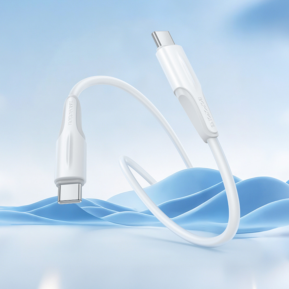 Data Cable Borofone BX119 New Type-C to Type-C 60W 1m