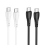 Data Cable Borofone BX121 Energy 60W Type-C to Type-C 1m