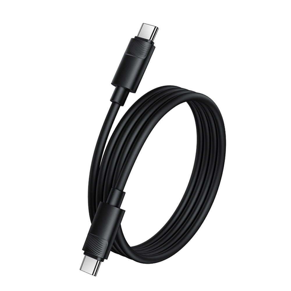 Data Cable Borofone BX123 Leya Type-C to Type-C 60W 1m