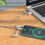Data Cable Borofone BU51 Settler 6in1 USB+Type-C to Lightning+Micro+Type-C 1.2m