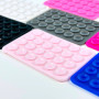 Силіконова тримач-присоска для телефону Sticker Side Silicone (3M килимок липучка) (80*55 мм)