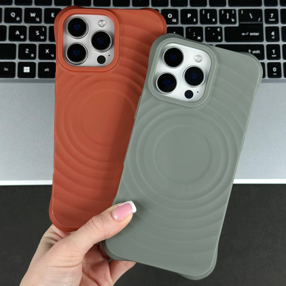 Накладка 3D Wave Grip Silicone Protective Case РОЗПРОДАЖ iPhone 16
