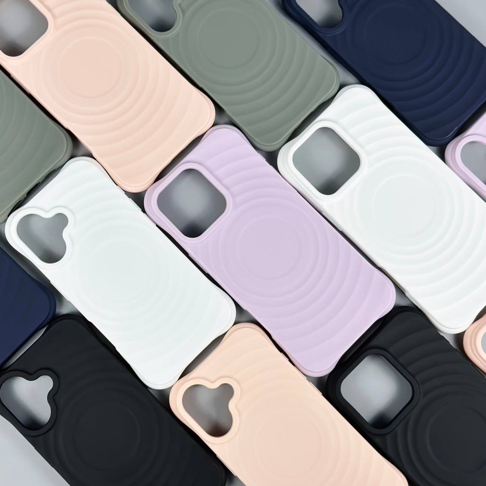 Накладка 3D Wave Grip Silicone Protective Case РОЗПРОДАЖ iPhone 16