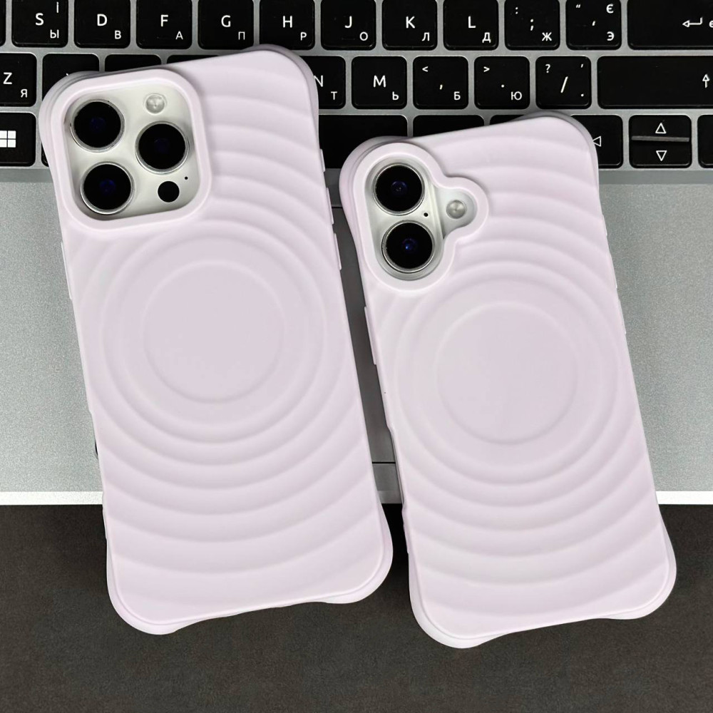 Накладка 3D Wave Grip Silicone Protective Case РОЗПРОДАЖ iPhone 16
