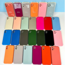 Накладка Silicone Case Separate Camera (AA) Logo iPhone 11