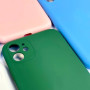 Накладка Silicone Case Separate Camera (AA) Logo iPhone 11