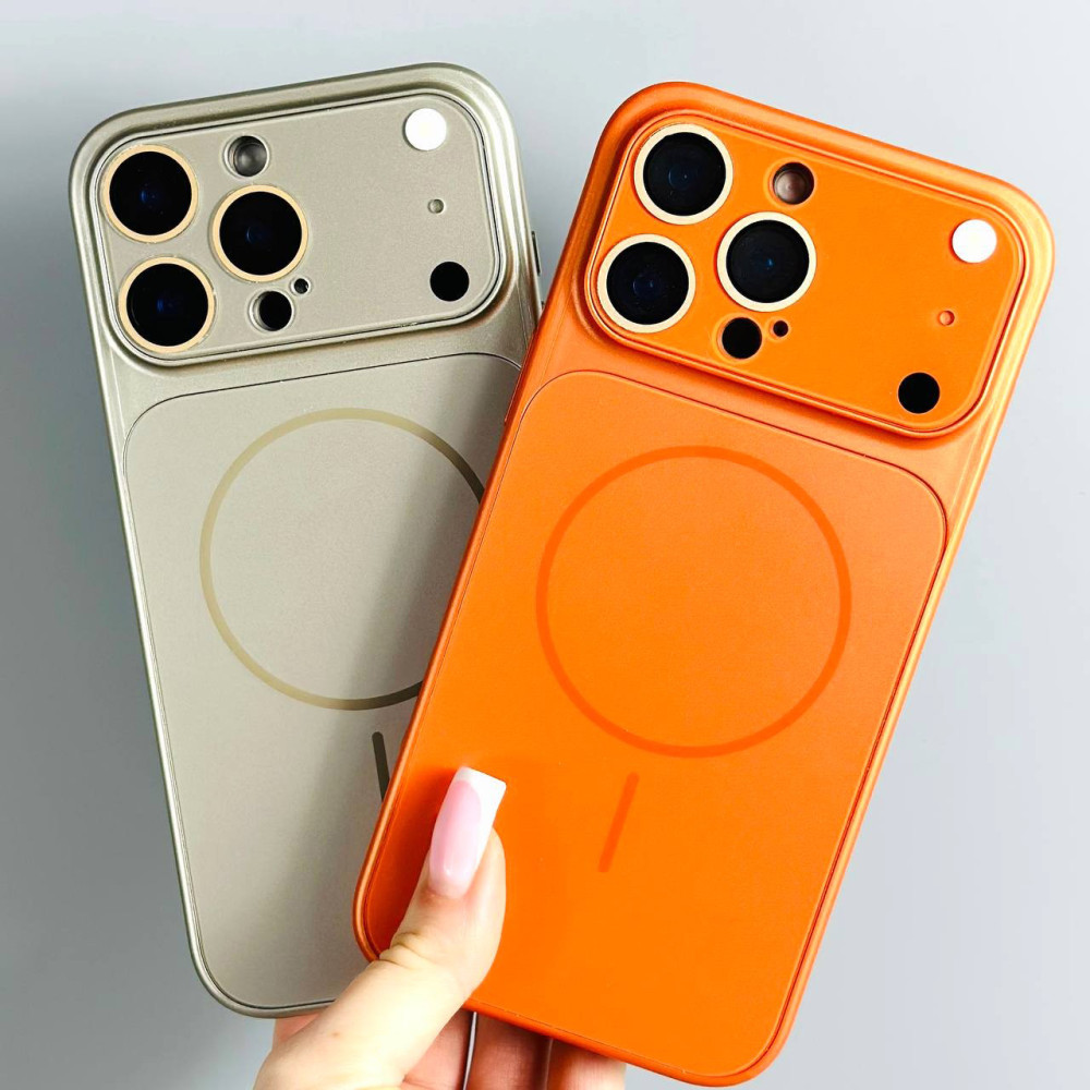 Накладка AG Glass slim fit cover Magnetic iPhone 16 Pro Max