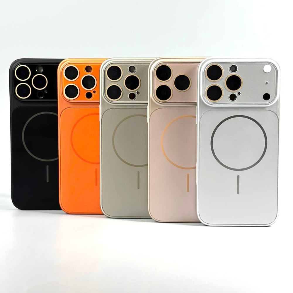 Накладка AG Glass slim fit cover Magnetic iPhone 16 Pro Max