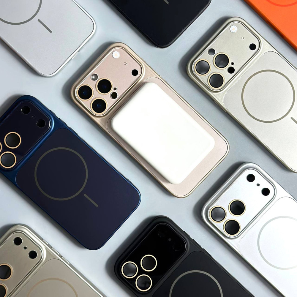 Накладка AG Glass slim fit cover Magnetic iPhone 16 Pro Max