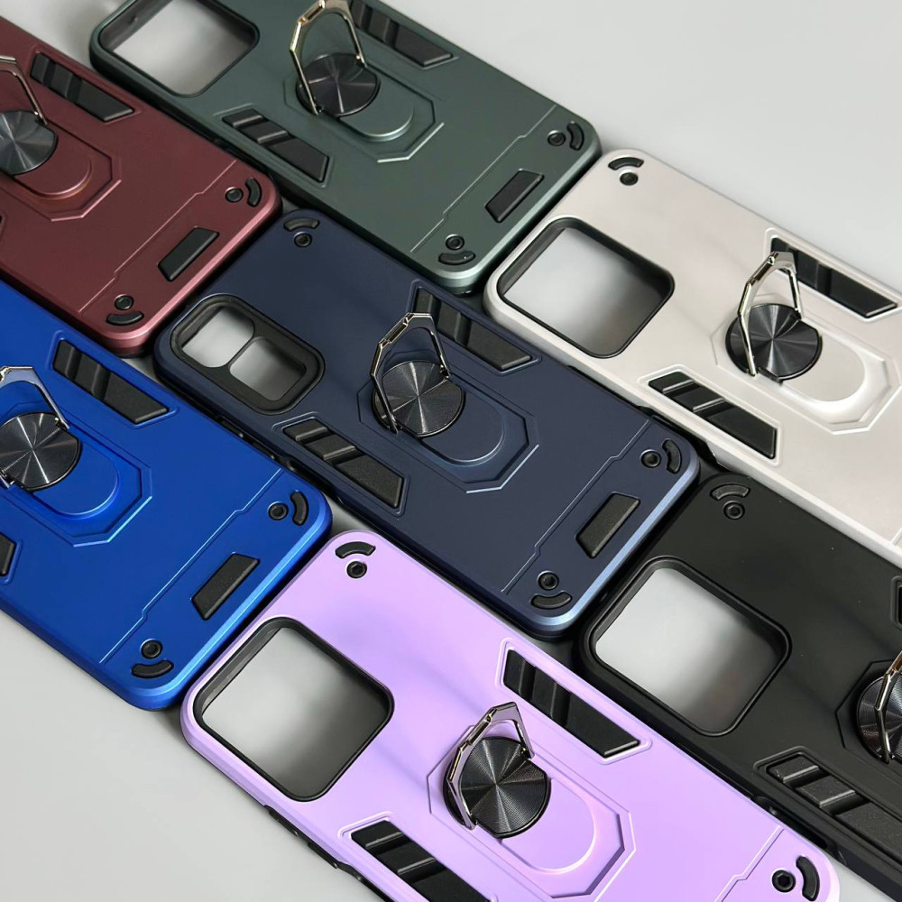 Накладка Armored Ring з магнітом Big Camera Xiaomi Redmi 13C 4G-Poco C65
