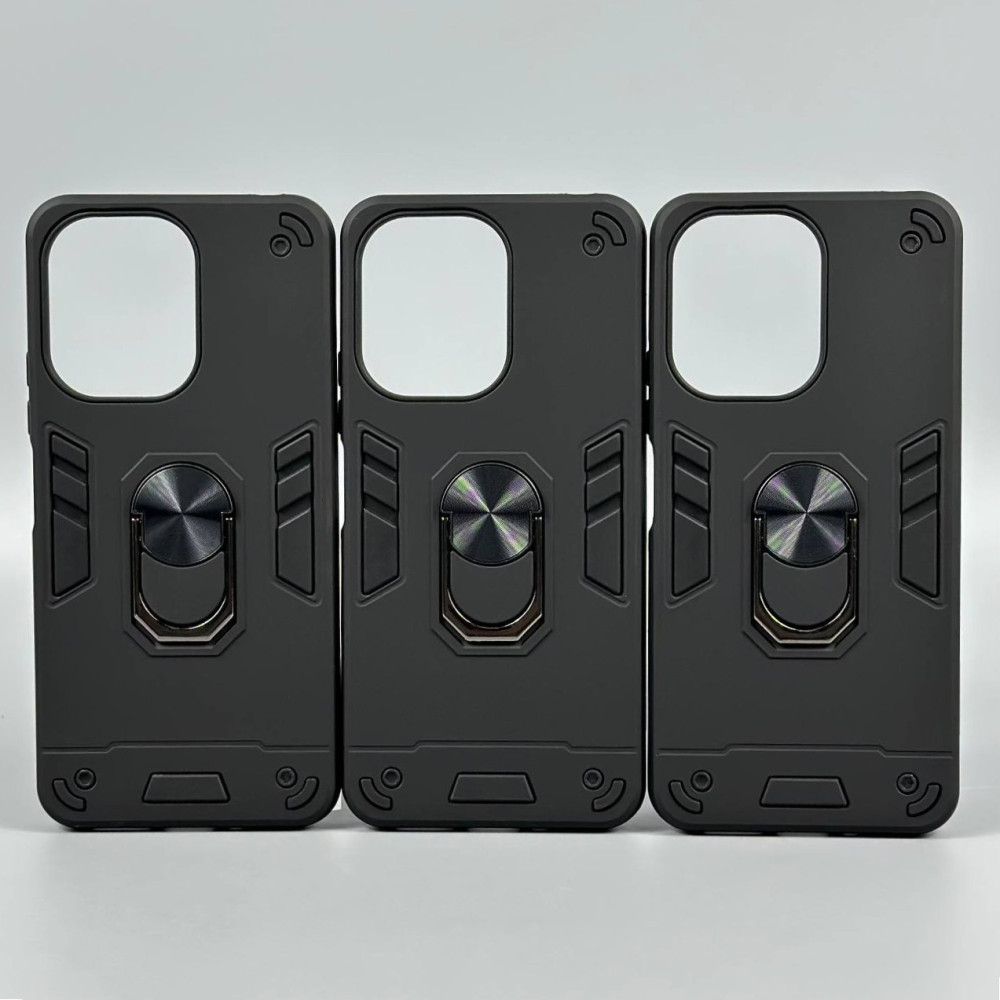 Накладка Armored Ring з магнітом Big Camera Xiaomi Redmi Note 14S 4G-Redmi Note 13 Pro 4G-Poco M6 Pro