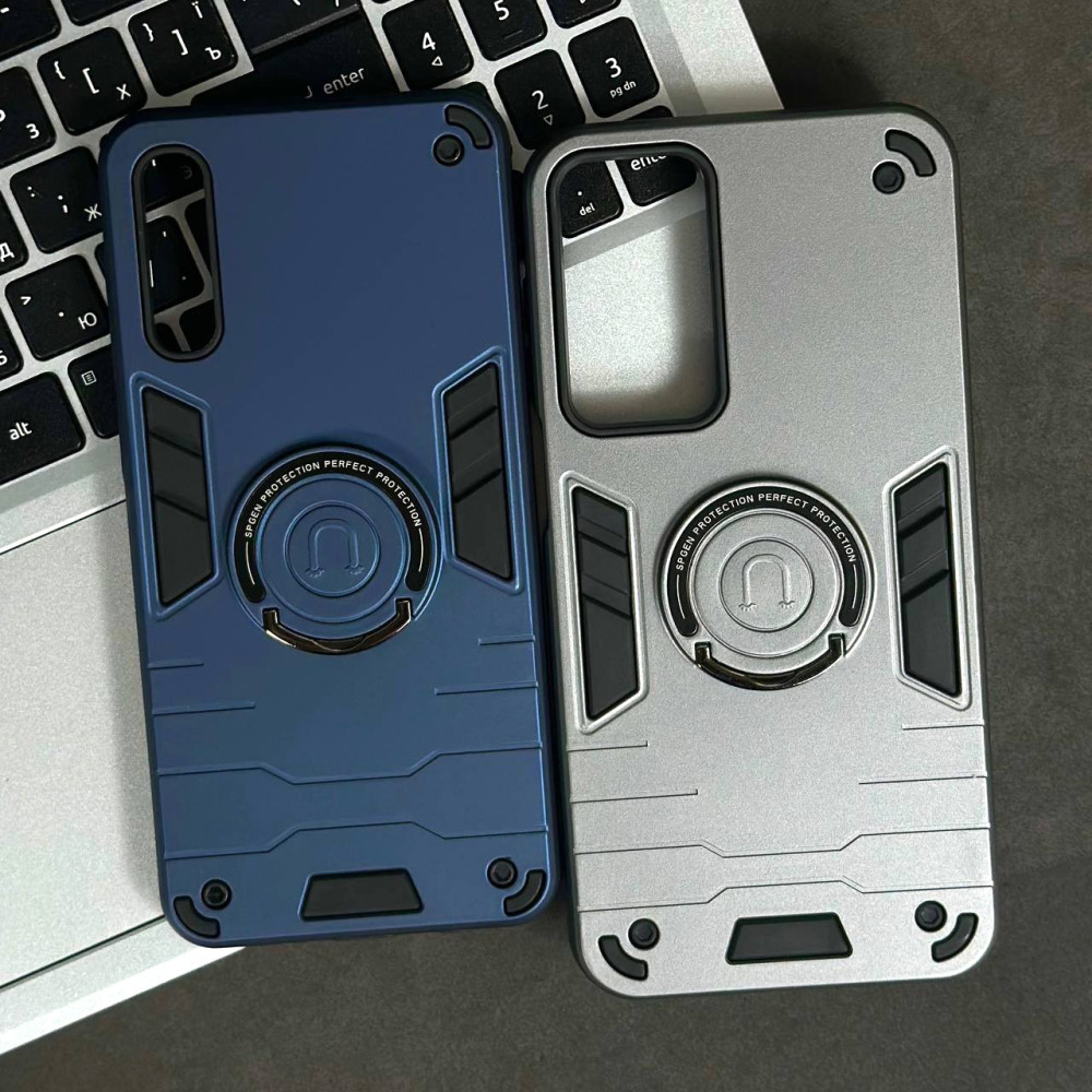 Накладка Armored Round Ring з магнітом Big Camera Xiaomi Redmi Note 14S 4G-Redmi Note 13 Pro 4G-Poco M6 Pro