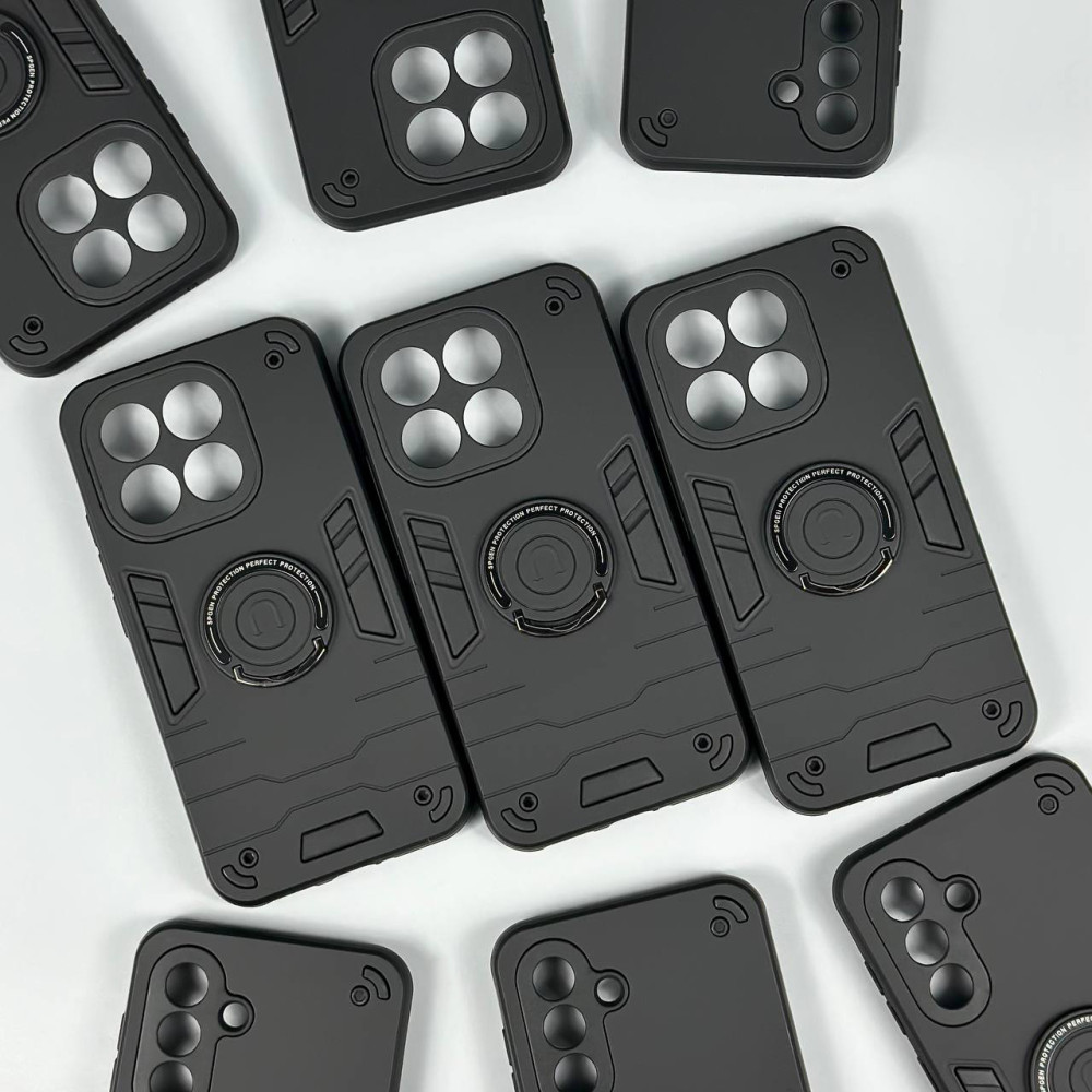 Накладка Armored Round Ring з магнітом Separate Camera Xiaomi Redmi 15 4G-5G (169.48 х 80.45 х 8.4)