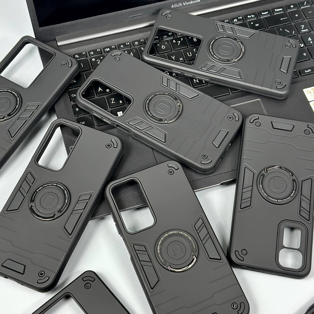 Накладка Armored Round Ring з магнітом Big Camera Xiaomi Redmi Note 11-Redmi Note 11 4G-Redmi Note 11S 4G
