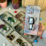 Накладка Bear Gradient Diamond iPhone 15