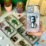 Накладка Bear Gradient Diamond iPhone 15 Pro