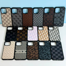 Накладка Brand Mix Leather iPhone 15