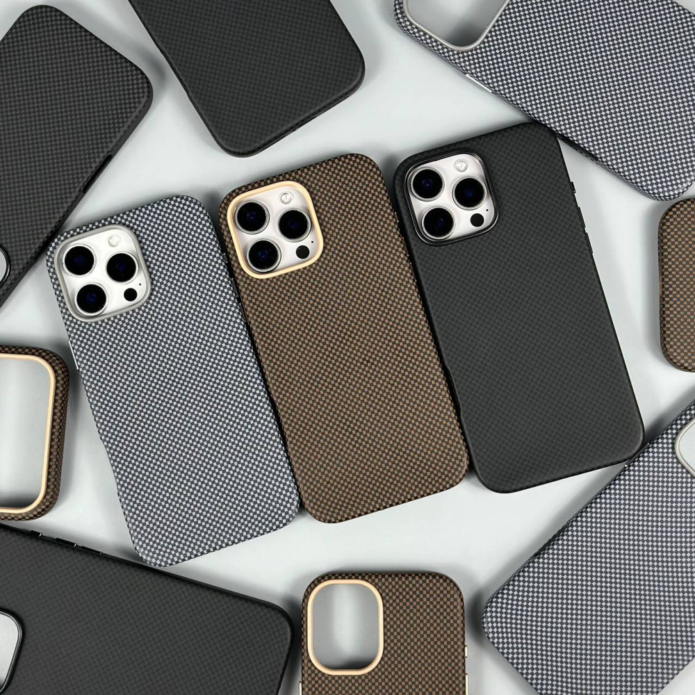 Накладка Carbon Fiber Case Box Magnetic iPhone 13 Pro Max