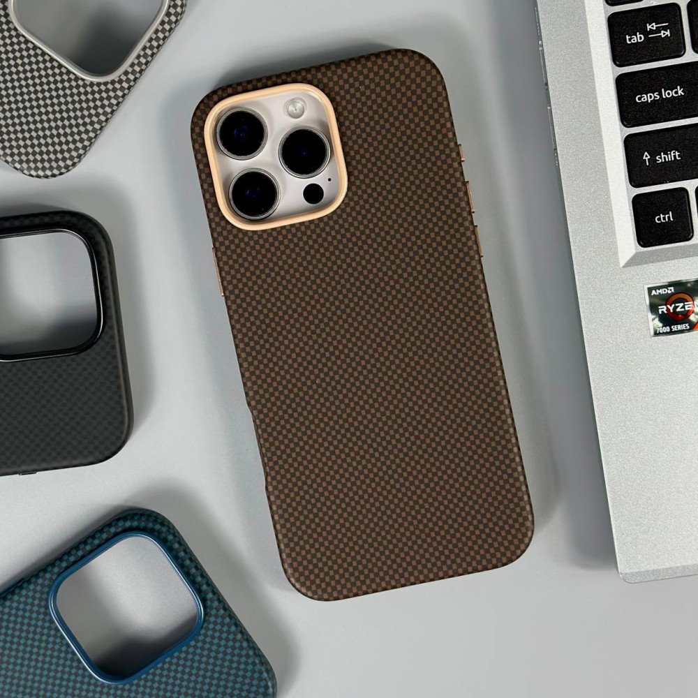 Накладка Carbon Fiber Case Box Magnetic iPhone 13 Pro Max