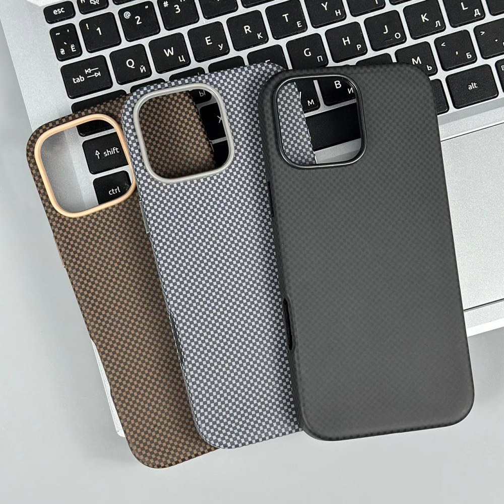 Накладка Carbon Fiber Case Box Magnetic iPhone 13 Pro Max