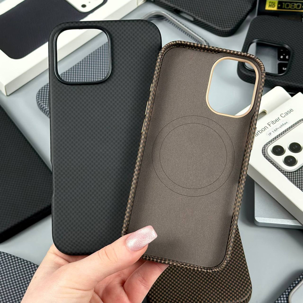 Накладка Carbon Fiber Case Box Magnetic iPhone 13 Pro Max
