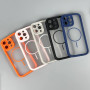 Накладка Clear Shock Thin Magnetic iPhone 12 Pro Max