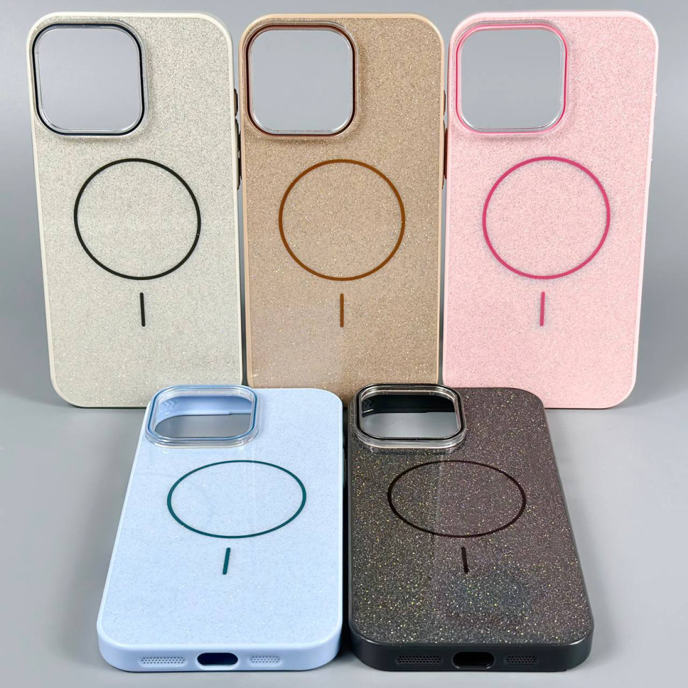 Накладка Color Glitter Magnetic iPhone 14