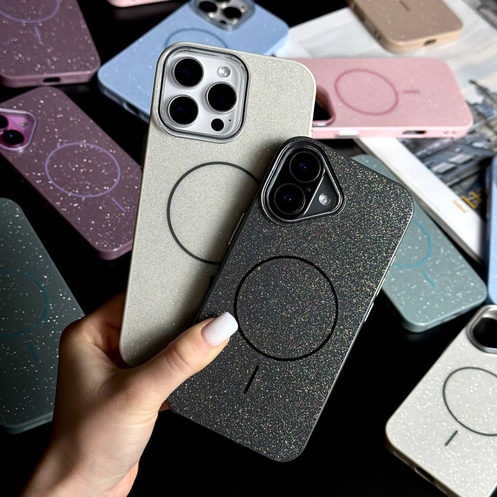 Накладка Color Glitter Magnetic iPhone 17
