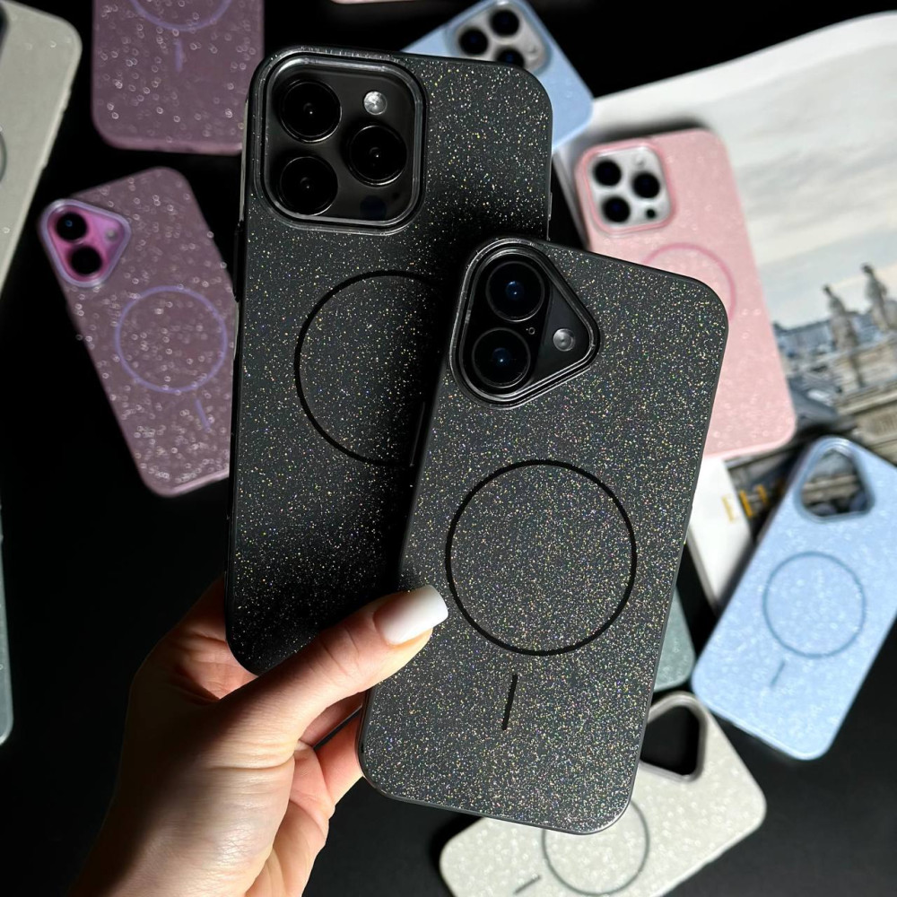 Накладка Color Glitter Magnetic iPhone 17