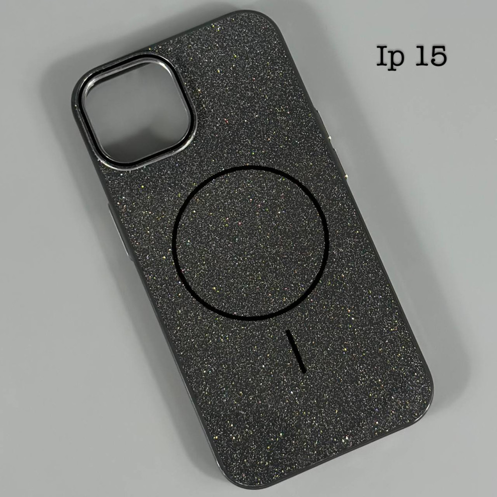 Накладка Color Glitter Magnetic iP 15