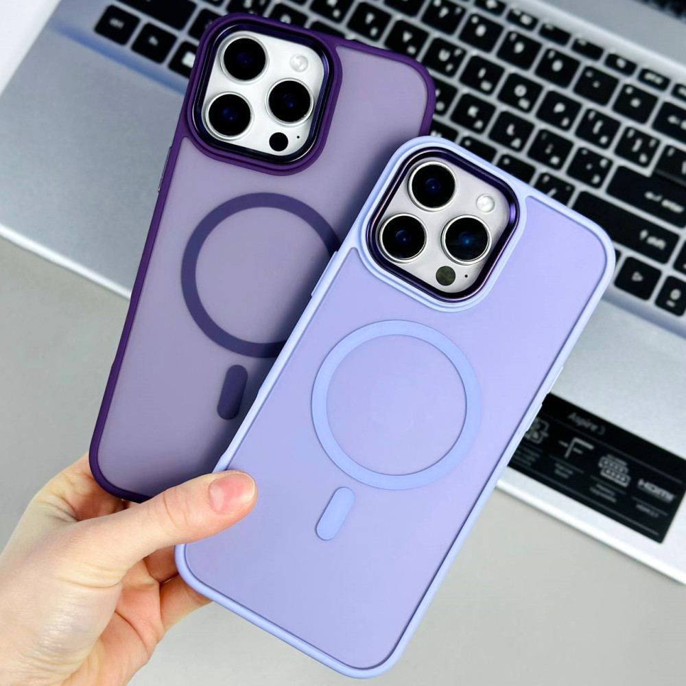 Накладка Color Matte Camera Magnetic РОЗПРОДАЖ iPhone 16 Pro Max