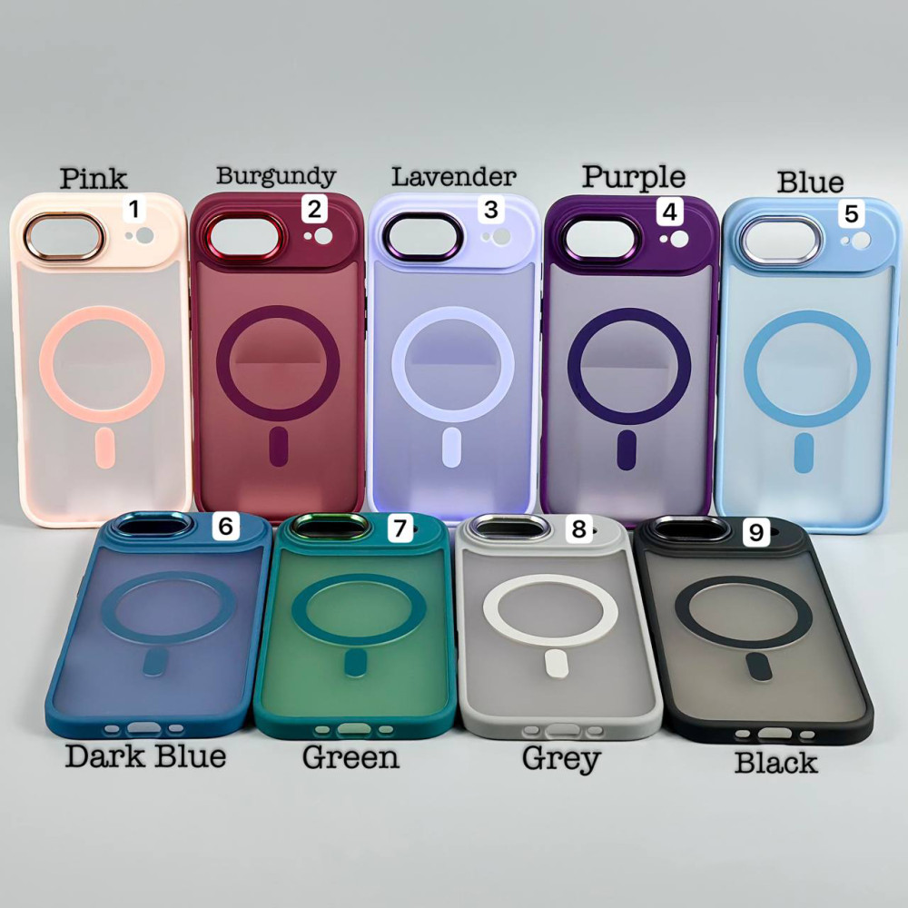 Накладка Color Matte Camera Magnetic РОЗПРОДАЖ iPhone 17 Air