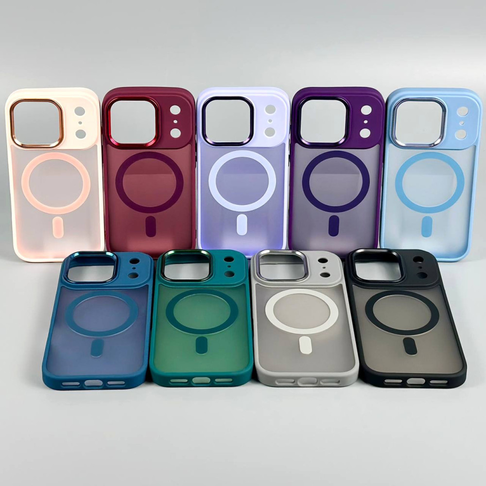 Накладка Color Matte Camera Magnetic РОЗПРОДАЖ iPhone 17 Pro