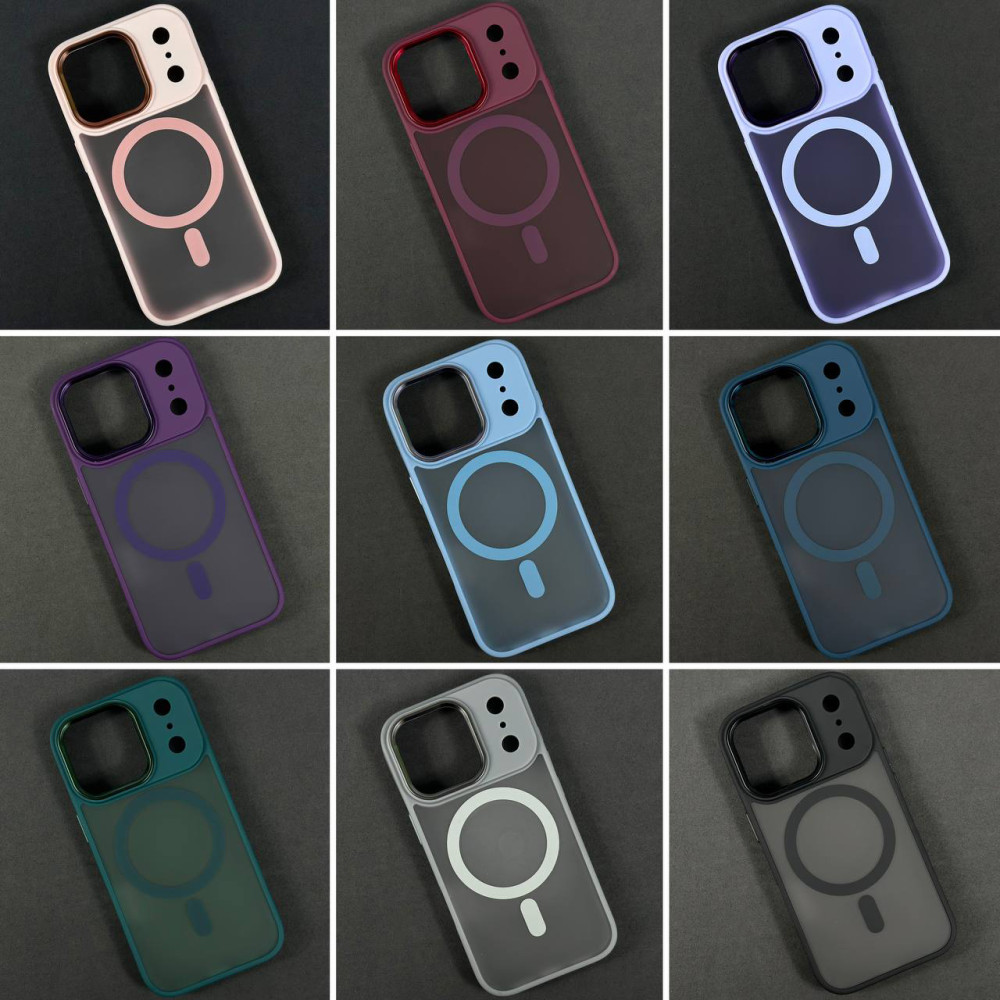 Накладка Color Matte Camera Magnetic РОЗПРОДАЖ iPhone 17 Pro